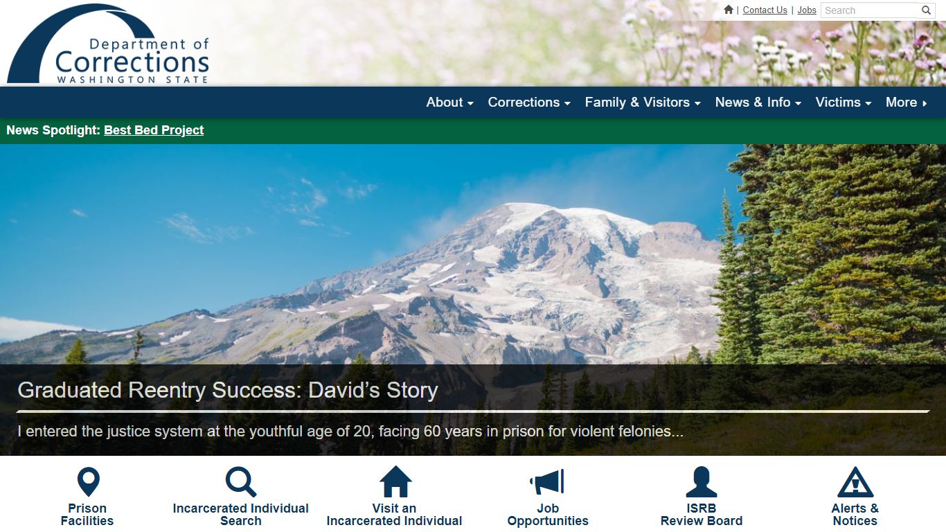 Washington State Department of Corrections (DOC)
